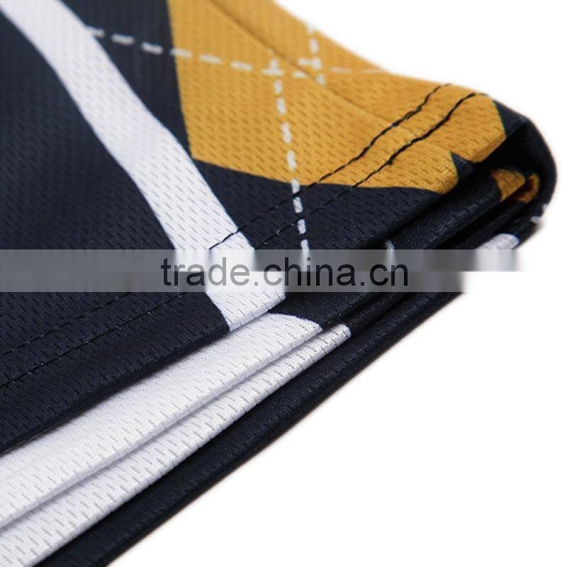 100% polyester custom sublimation college lacrosse pinnies
