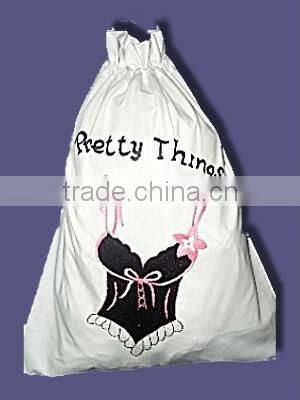 embroidery lingerie bag