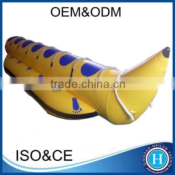 One Tube Inflatable Floating Banana Boat For Sale