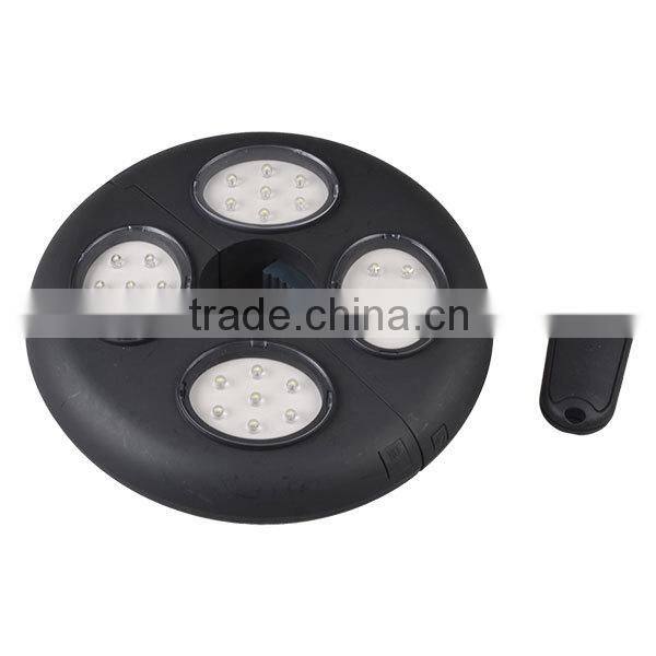 High Quality 27 Light Remote Control Umbrella Clamp Lamp