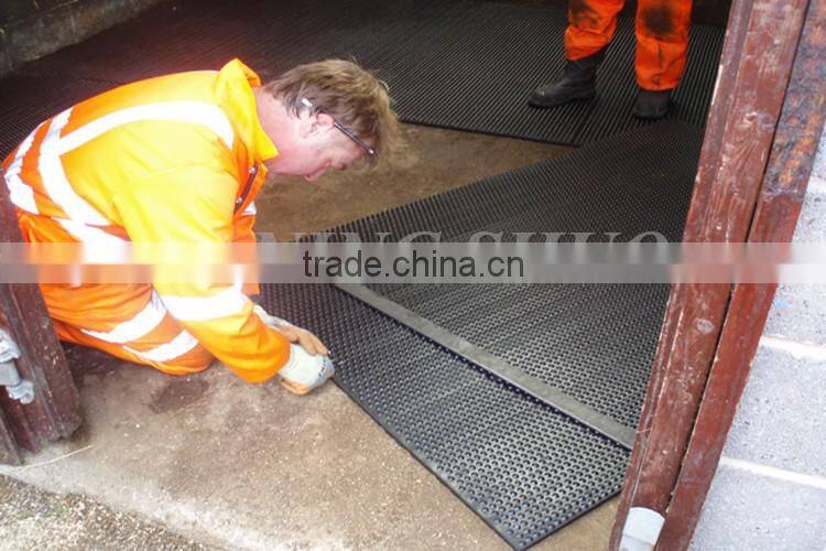 Trade Assurance cow stable rubber matting, rubber flooring type cow mat
