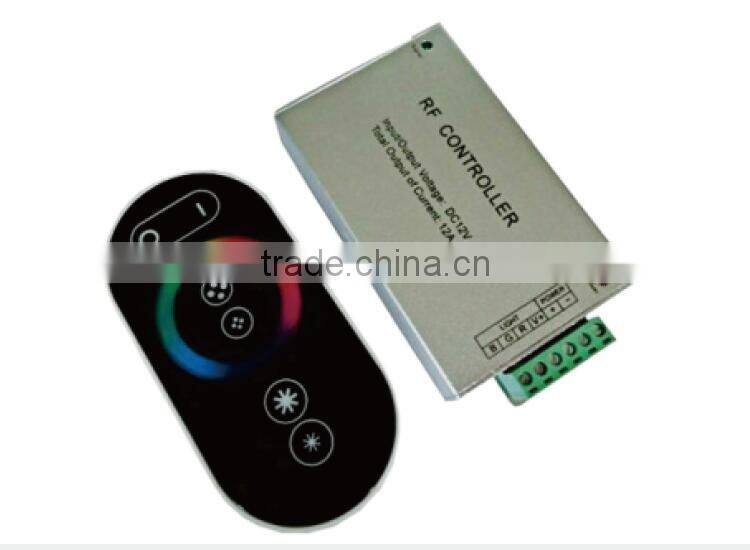 DC12V~24V or AC12V Aluminum shell 6 keys RF wireless touch panel synchronous controller/Dimmer for led light