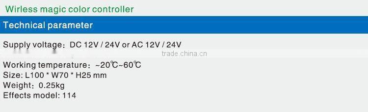 DC5V DC12~24V 12-key RF wireless controller/Dimmer for led strip light`