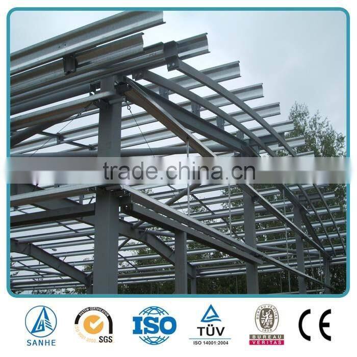 Steel roof support beams C / Z / H beam