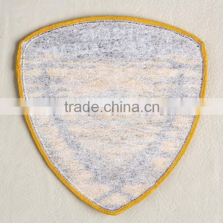 Zhejiang weaving label factory customs woven brand badge police department uniform clothing