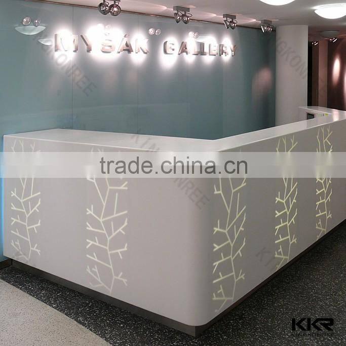 office furniture front desk reception counter for salon
