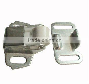 Magnetic Catch & Single Roller Catcher,White