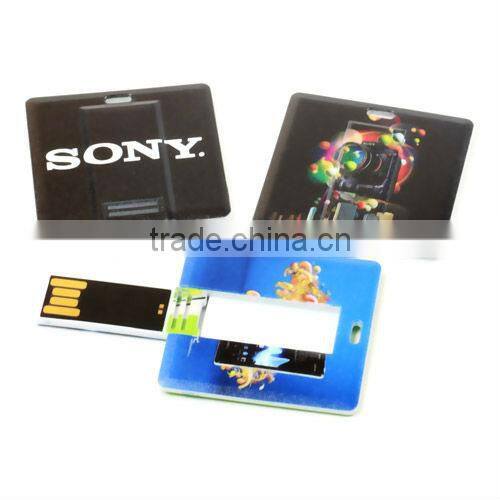 promotional round card USB memory