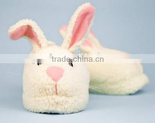 plush rabbit toy slipper/plush slipper/plush animal slipper/cute animal slippers