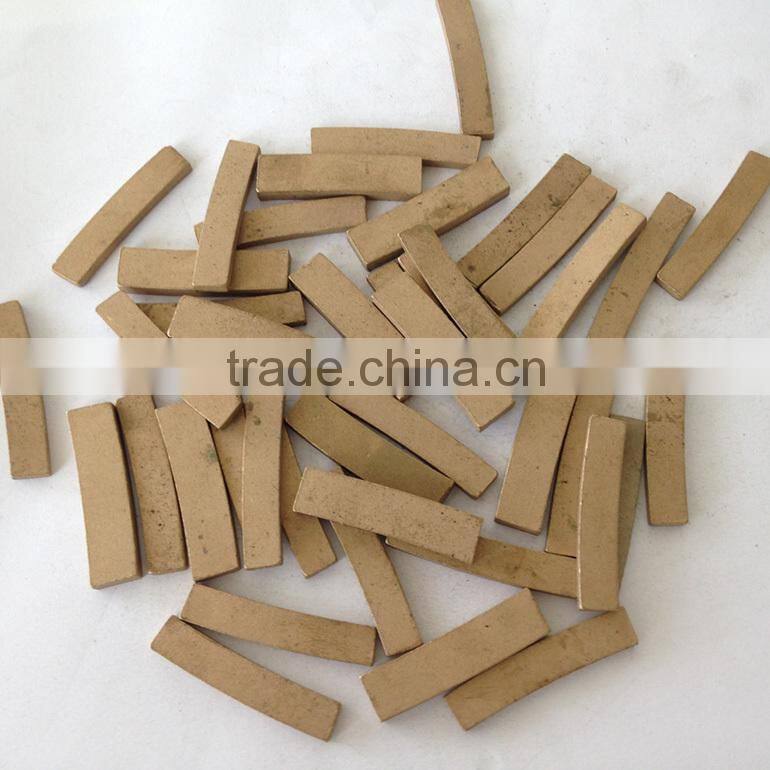 China hot selling diamond cutting segment for trimming and slabbing marble
