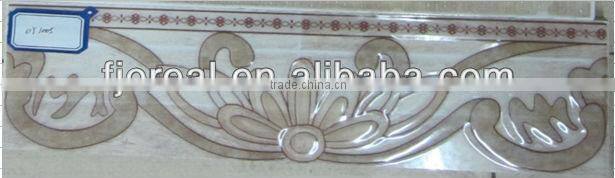 new design ceramic border tiles,waist line