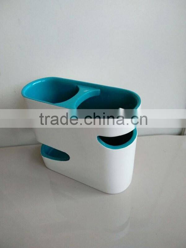 Glossy Glaze Ceramic 4-Piece Environmental Bathroom Accessory Set, Colorful Collection