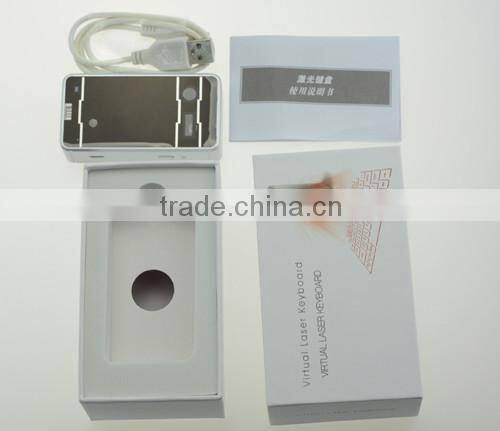 mobile accessories portable bluetooth laser keyboard with qwery layout