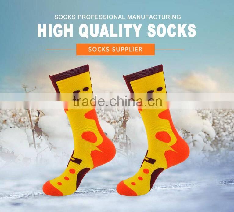 wholesale factory coloured padding merino wool socks