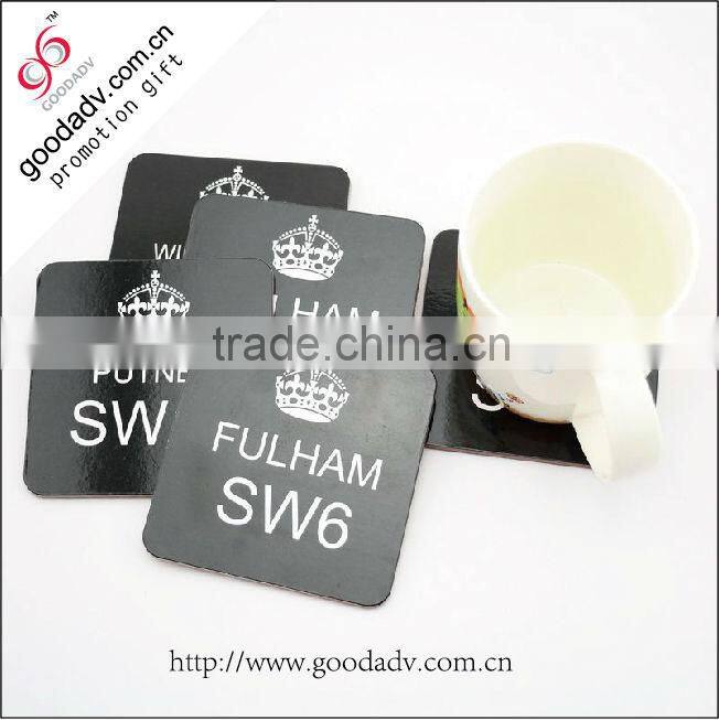 Promotional advertising gifts Wholesale Custom Printed Beer Coasters