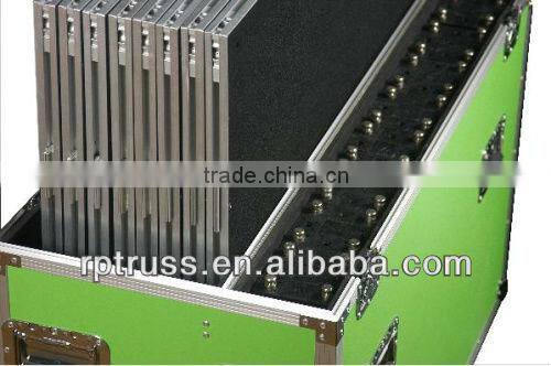 aluminum frame clear plexiglass cover stage