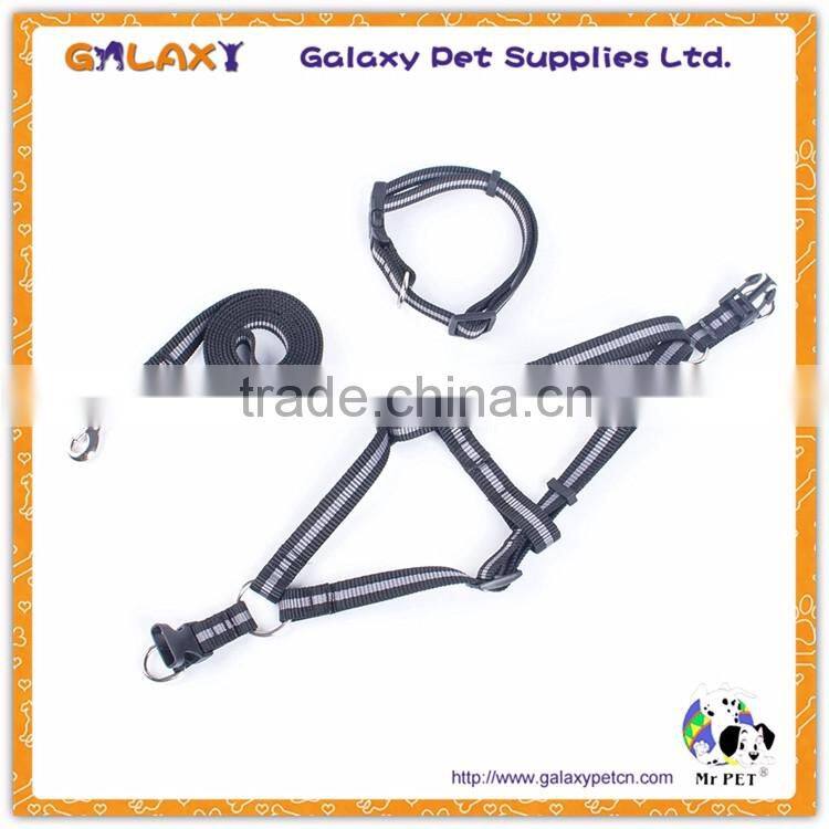 New products Reflective Pet Leashes / pet collar and leash With High Quality