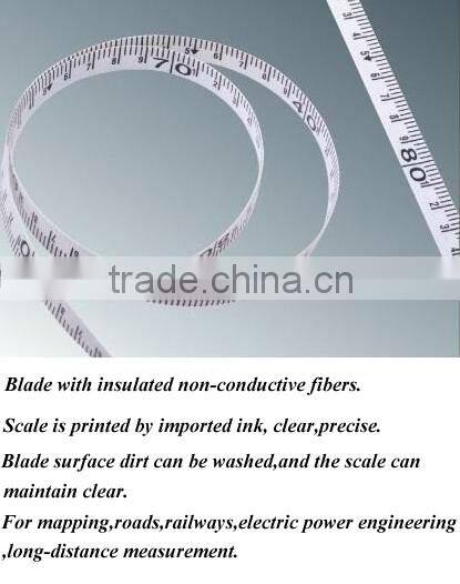 30m hard ABS case medical measuring tape,waist tape measuree,cloth tape measure