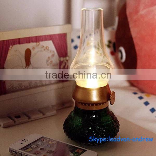 2014 Christmas Gifts Candle Light Vintage Oil Blow Lamp