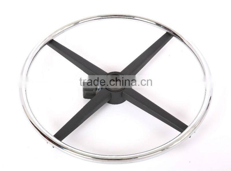 metal round base for chair and bar chair