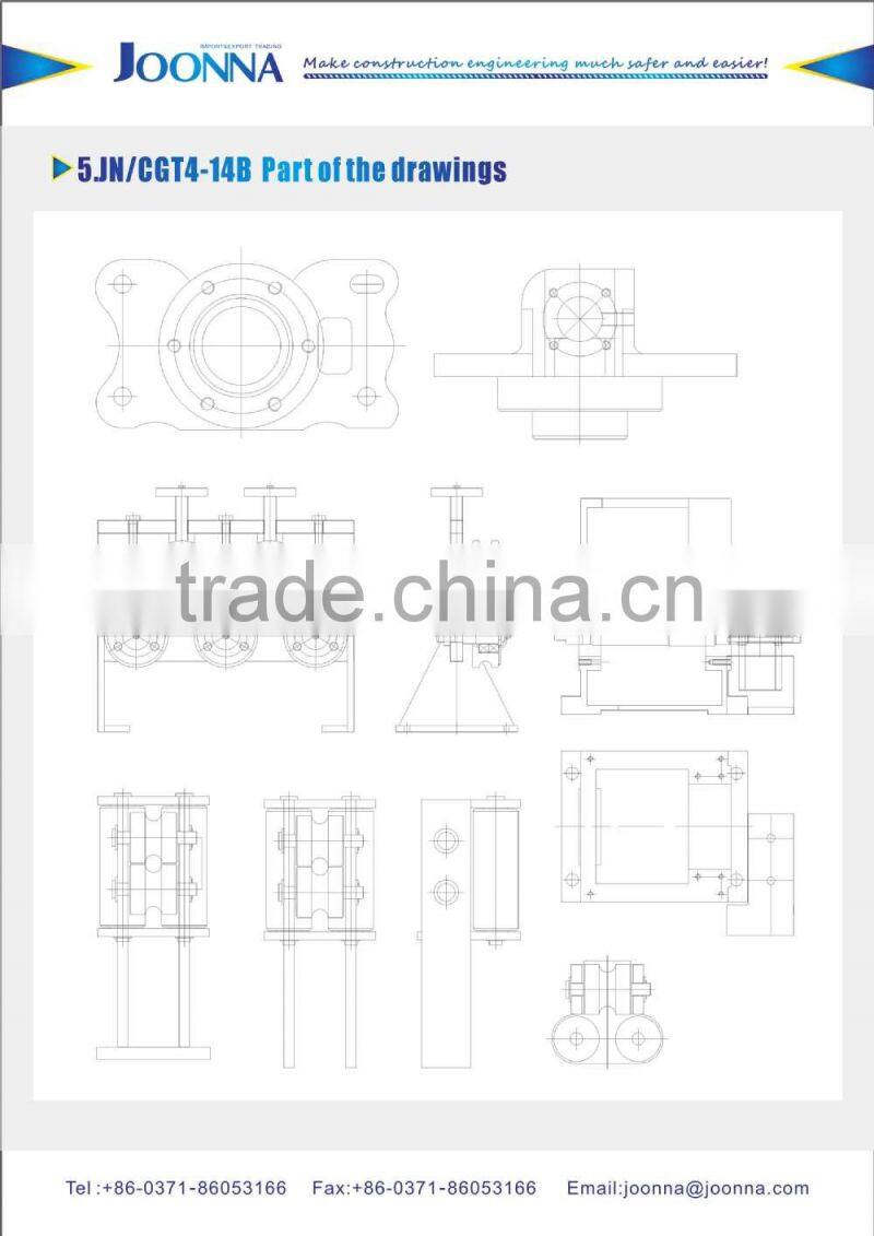 GT4-14 China top quality rebar straightening cutting machine