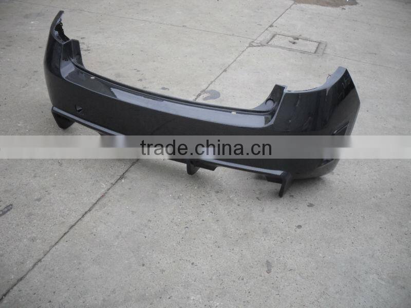 Carbon Fiber Racing Style Rear bumper Body Kit FOR Impreza GRB