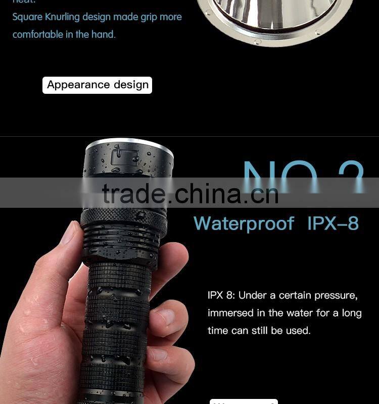 Flashlight sex toy for man 1000 Lumen XML L2 torch light for hunting camping