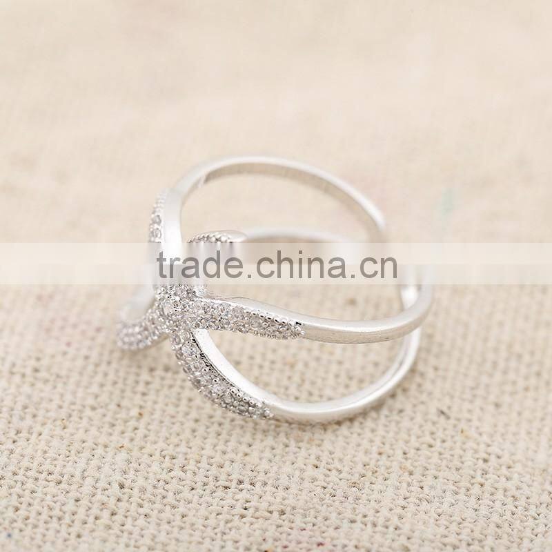 wholesale high quality Manufacturers selling new hand Clothing accessories jewelry luxury star antique copper ring