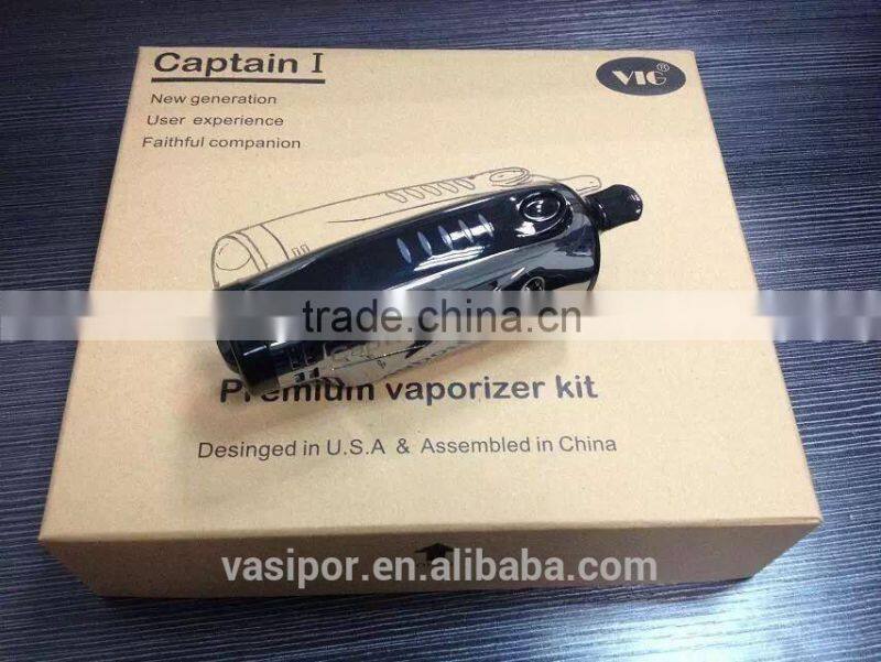 2014 the newest dry herb vaporizer captain vaporizer surper version