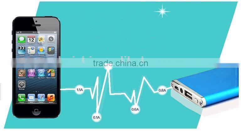 emergency Mobile Phone power bank 4000mah external battery pack