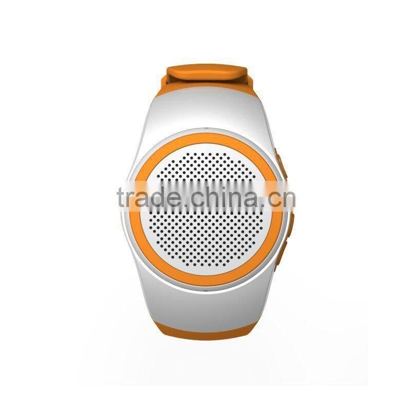 Wireless Speakers Bracelet Wristband Band Bluetooth Speaker Mini Hands Free Remote Control Selfie-timer +Phone Anti-Lost