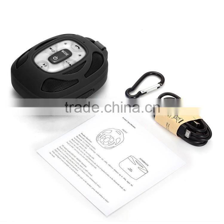 Solar Powered Speaker Bluetooth , Waterproof Wireless Bluetooth Stereo Speaker