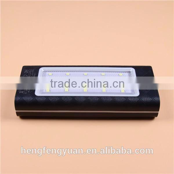 Factory Direct 3 USB 15000mAh Power Bank with Camping Lantern