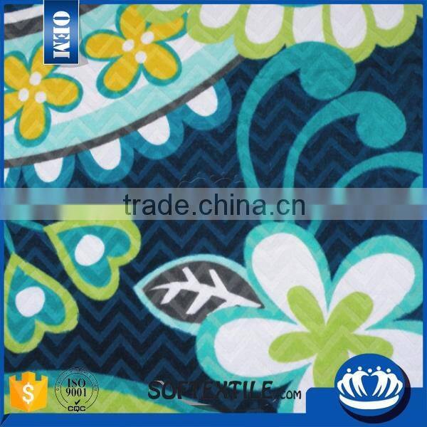 Made in china Multicolor customized beach themed towels