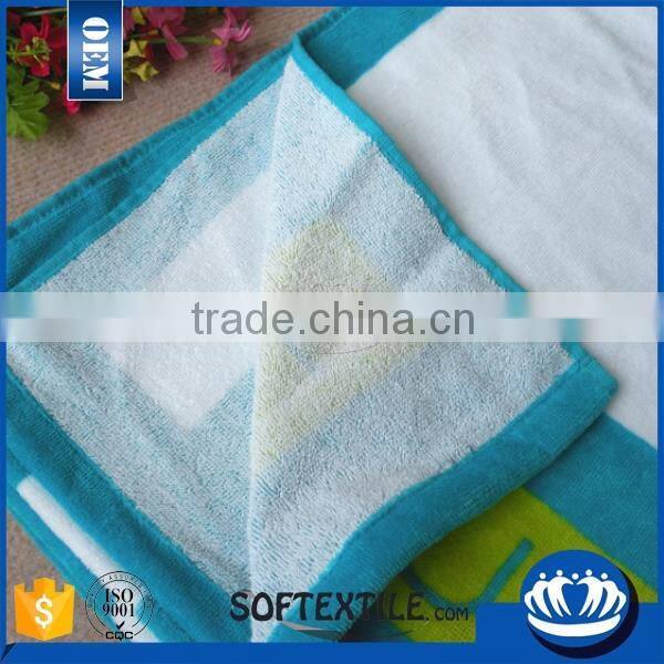 Made in china Multicolor customized beach themed towels
