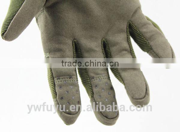 microfiber military olive green gloves