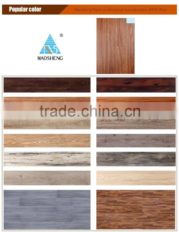 PVC Vinyl Interlocking Click Flooring Planks