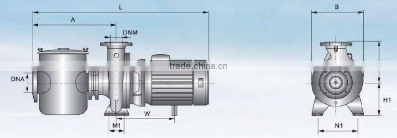 High Power Cast Iron Centrifugal Filter Pump