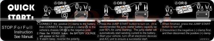 mini battery jump starter 12v car jump starter power all