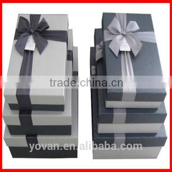 2014 luxury cardboard shoes packing box design for wholesale