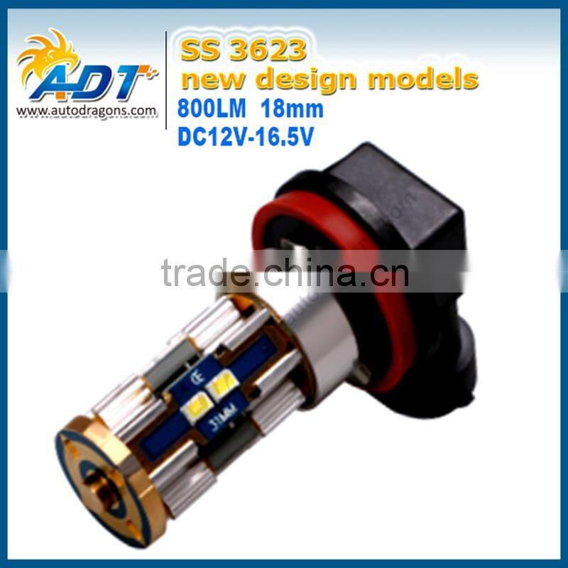 Factory wholesale canbus non-pollarity H8/H11/H9/H10/H16/5202 car bulb led h11