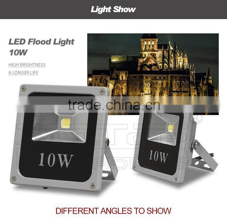 Waterproof IP65 Outdoor High lumen Bridgelux Cob led 10w flood light