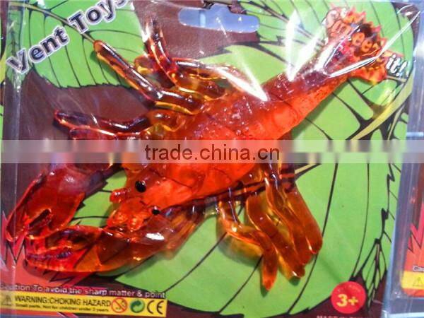 Lobster TPR sticky venting toys