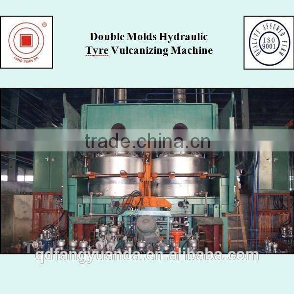 Double Molds Hydraulic Tyre Vulcanizing Machine