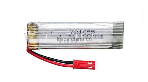 Design useful udi rc helicopter battery 721855 3.7V 500MAH