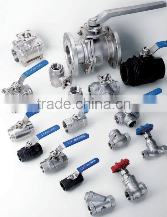 1pc ball valve reduce port