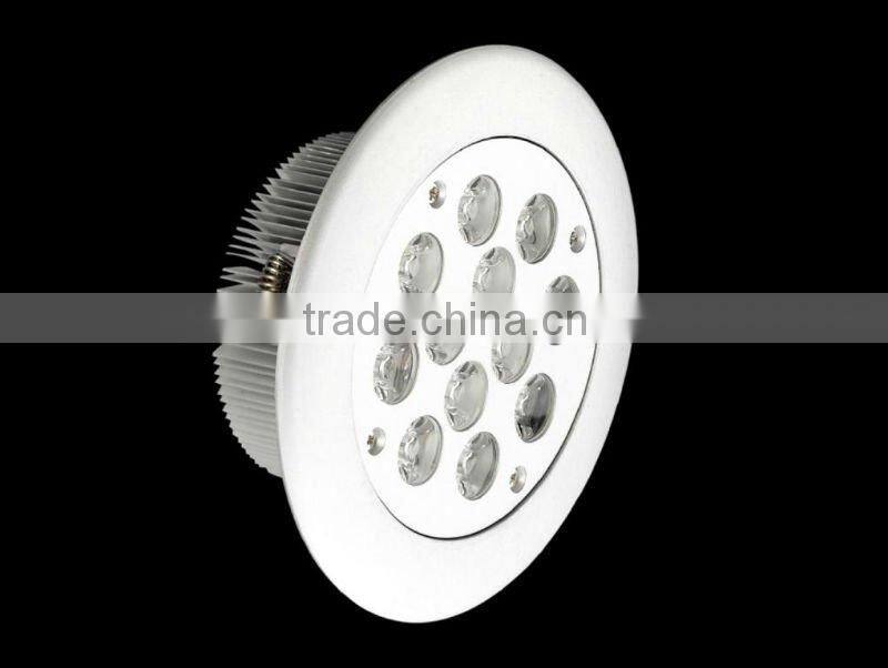 18W LED ceiling light/ led down light with high brightness