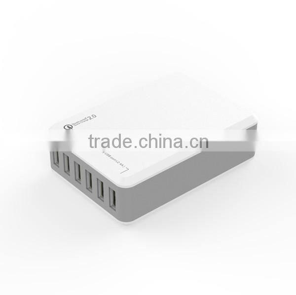 60W QC2.0 usb charger for smartphone