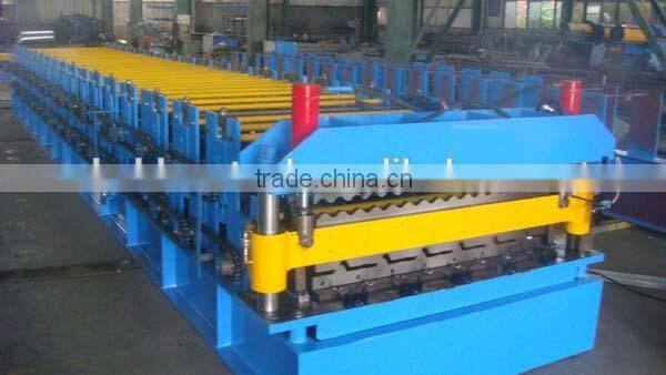Hot Sale Double Layer Glazed Roof Sheet Panel Roll Forming Machine For Africa