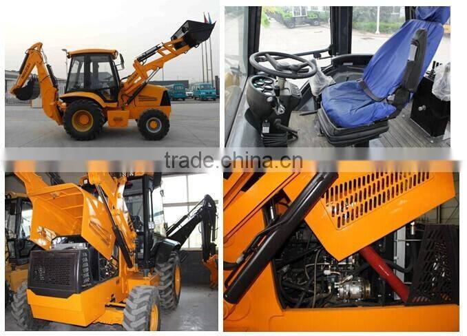 7000kg backhoe loader small construction backhoe loader